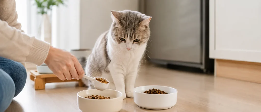 猫咪换粮软便怎么办？
