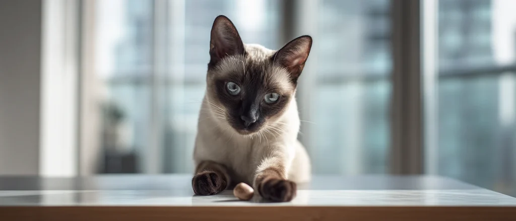 猫推东西下桌是什么意思