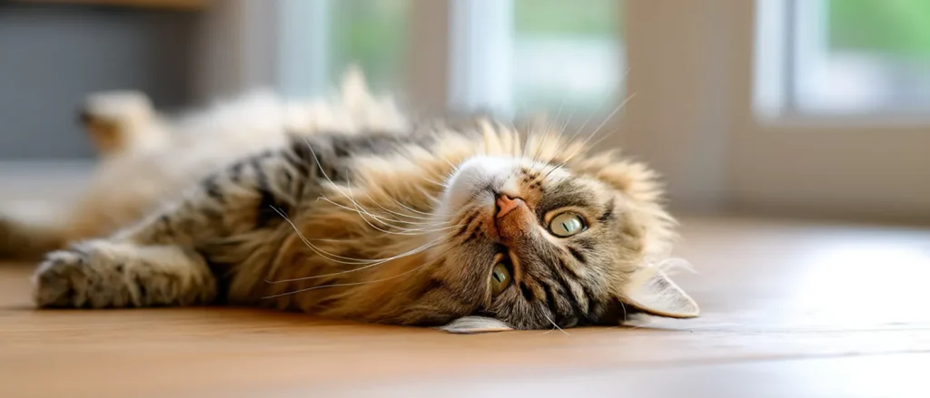 猫露肚子让摸又咬人的行为逻辑