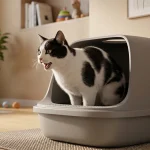 猫咪在猫砂盆里叫代表什么问题