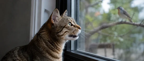 猫咪对着鸟发出咔哒声是什么意思