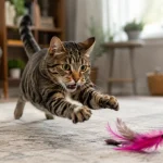 猫咪把你当猎物扑咬的原因与引导方法