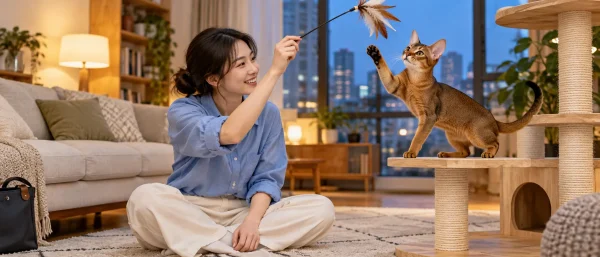 阿比西尼亚猫适合上班族养吗？