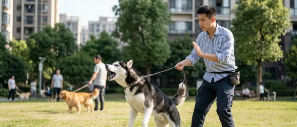 狗见狗过度兴奋的脱敏训练方法