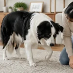 狗爪子不敢着地怎么回事？