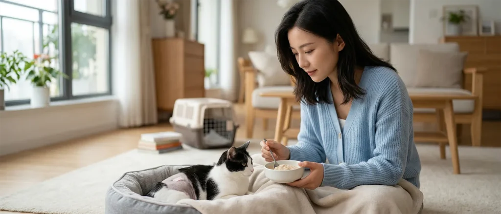 宠物术后恢复期的饮食原则