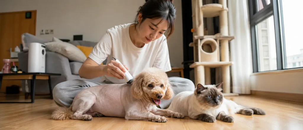 夏天给猫狗剃毛真的更凉快吗